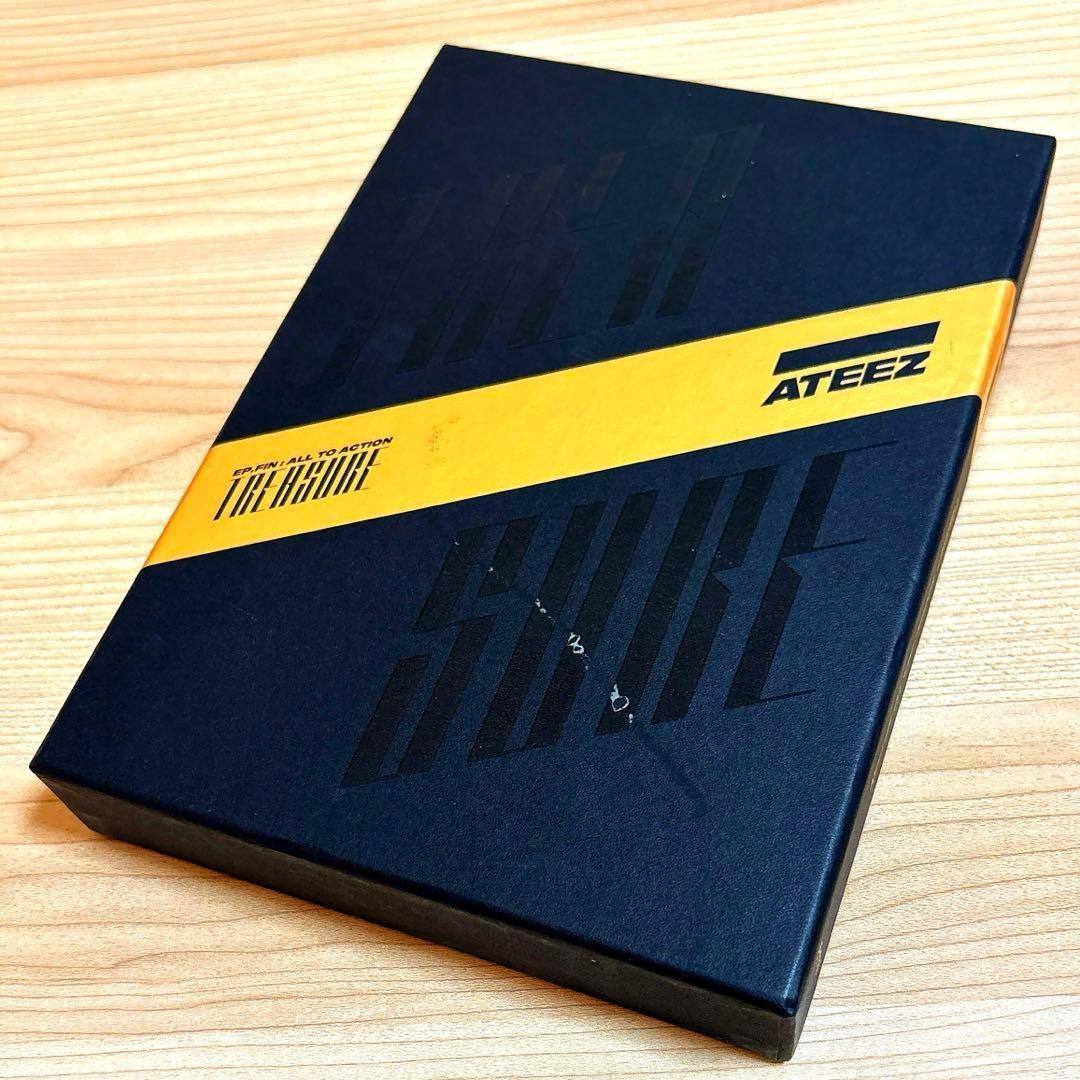 

[USED] ATEEZ EP.FIN:ALL TO ACTION TREASURE Black