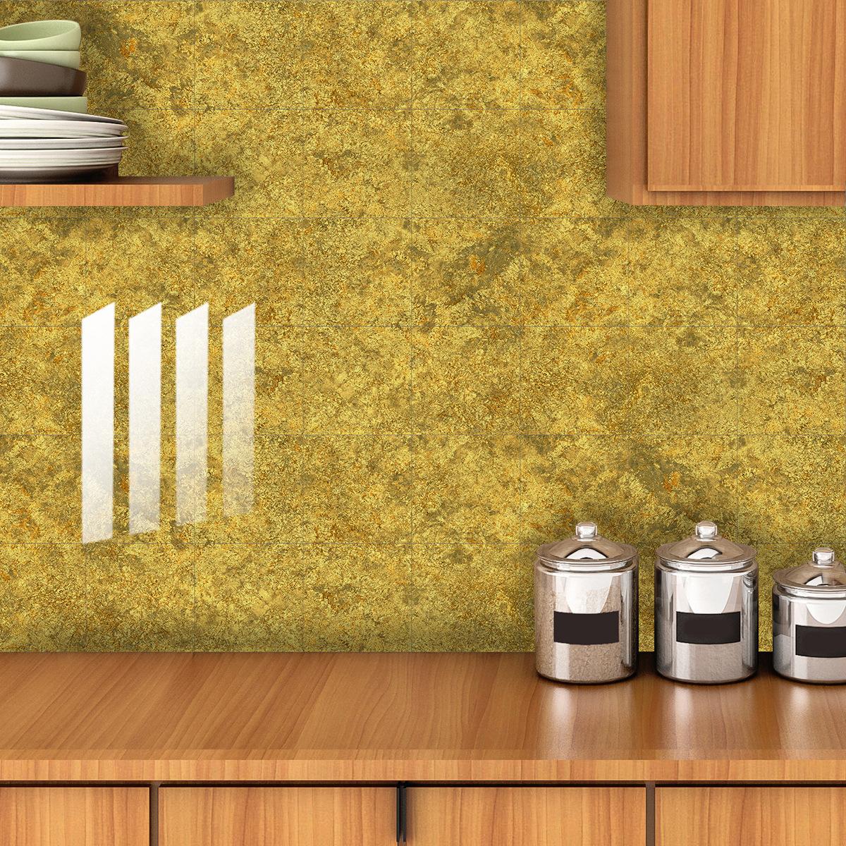 

10 шт. Имитация Кристалл Мрамор Наклейки на Стену Имитация Кирпича Украшение Спальни Водонепроницаемые Самоклеящиеся Обои для Плитки Декор Кухонного Шкафа 10cm×10cm×10pcs