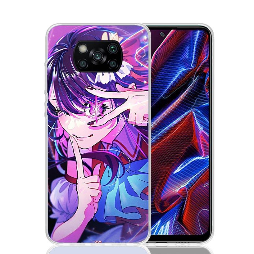 Japan Anime Oshi No Ko Phone Case For Xiaomi Poco F7 Ultra X7 X6 Pro X5 Redmi 15 15C 13 13C 12 12C 10 10A 10C 9 9A 9C 9T Shell P