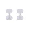 Geometric Stainless Steel Round Circle Jewelry set Stud Earring Hoop Earrings Drop Earring
