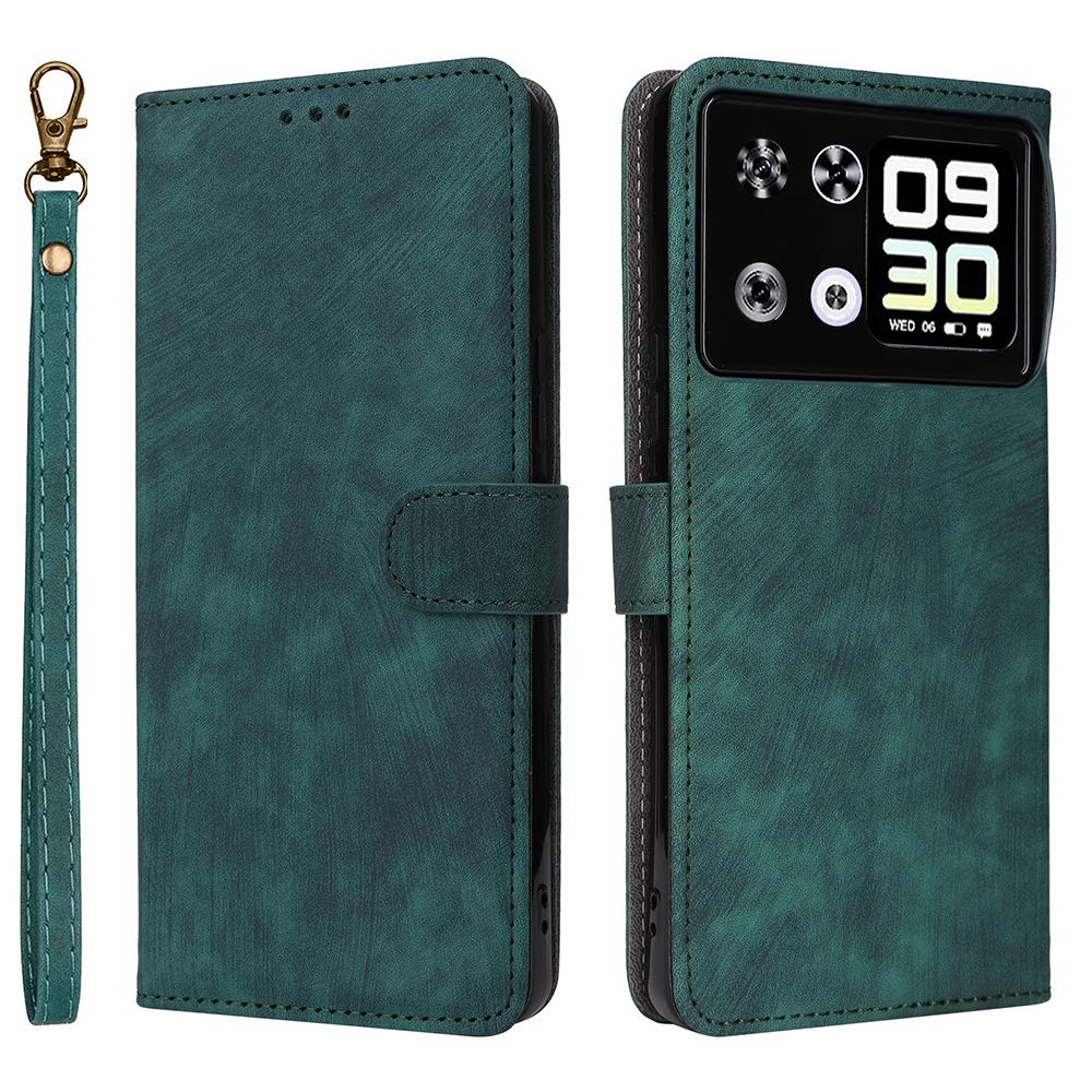 Para Cubot P90 Capa Carteira Bloqueio RFID Couro PU Capa de Telefone Suporte com Alça