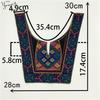 Multi-Color Embroidered Collar Lace Fake Collar Ethnic Style Clothing Accessories Women'S Clothing Embroidered Cloth Stickers On Clothes