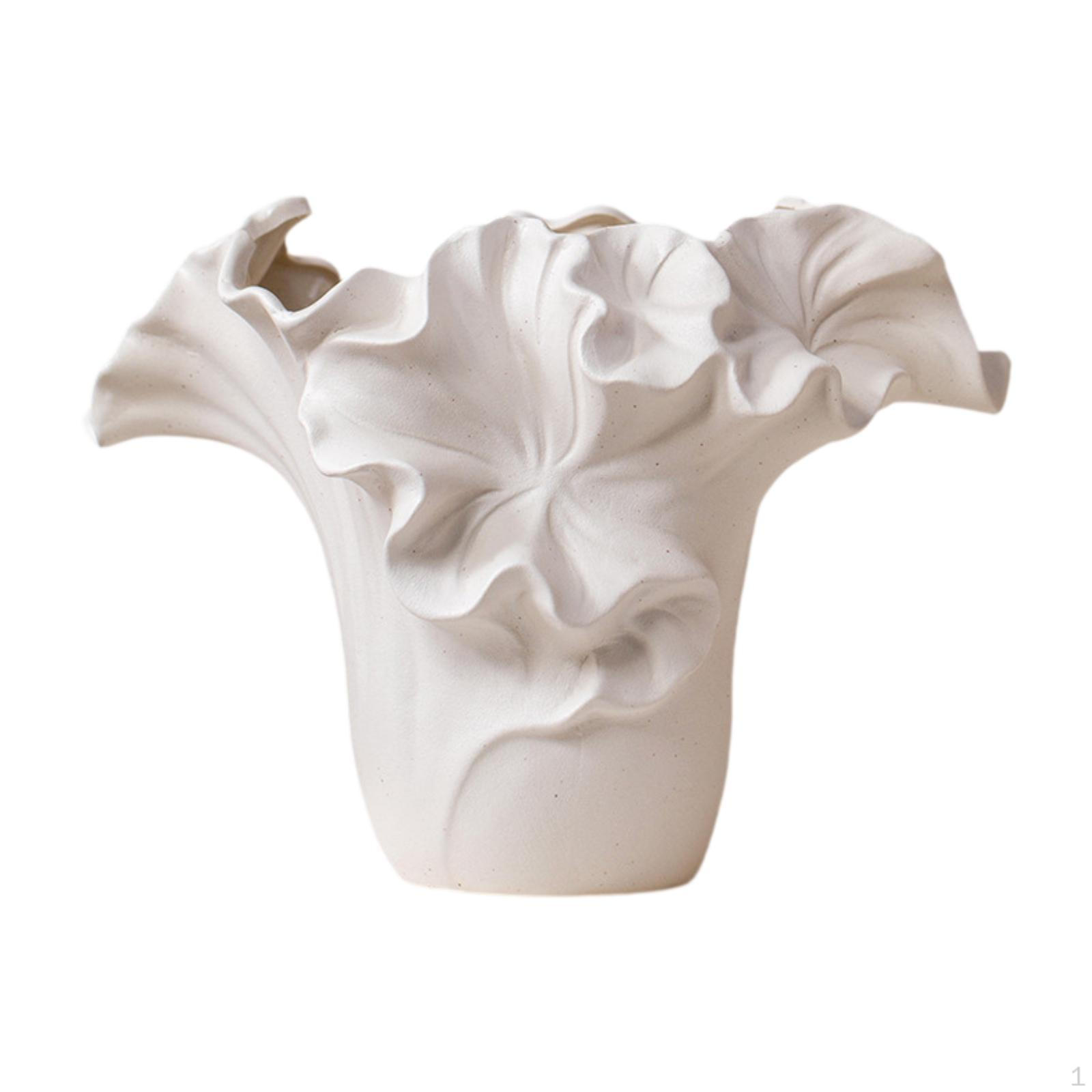 

Керамическая ваза для цветов Бохо орнамент Многофункциональный простой горшок для растений Цветочная композиция для стола дома Style A