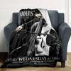 1pc Addams Cello Soft Flannel All Season Throw for Home, Office, Outdoor UseDurable Comfort Soft Warm Throw for Home