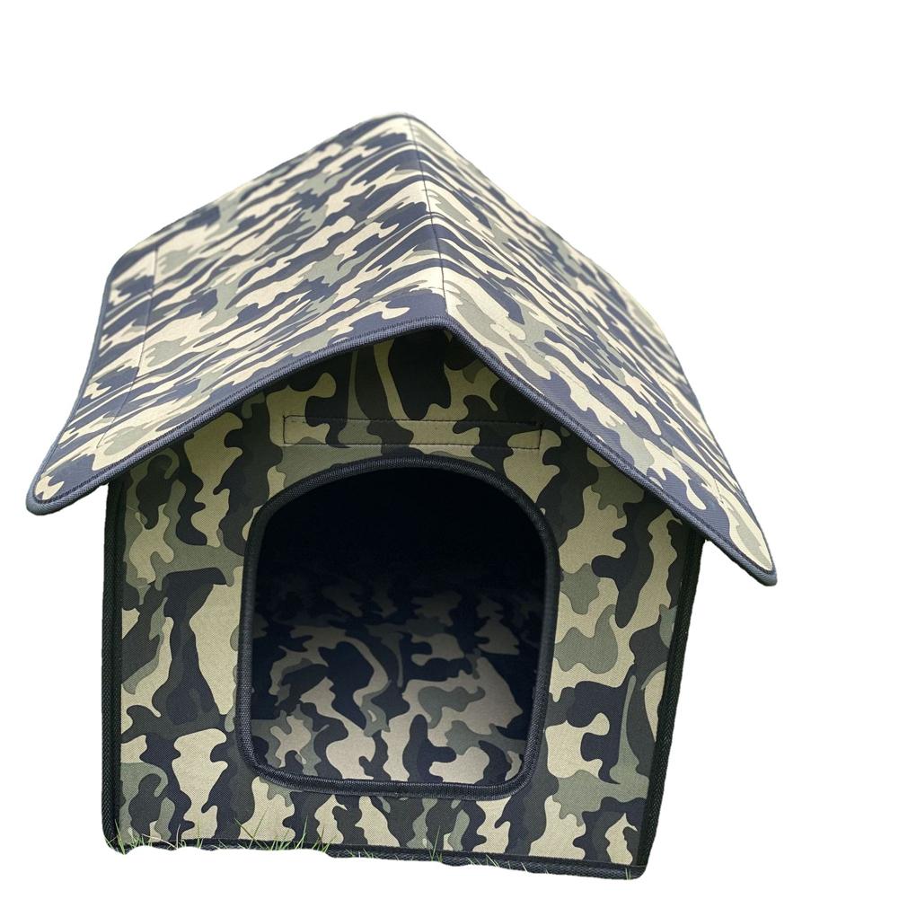 Foldable Cat House Outdoor Waterproof Rainproof Detachable Pet Cave Nest Tent Accessories For Kitten Puppy