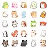 50 Super Cute Q Version Stick Figure Small Animal Graffiti Sticker Decorative Gift Suitcase Water Cup Sticker