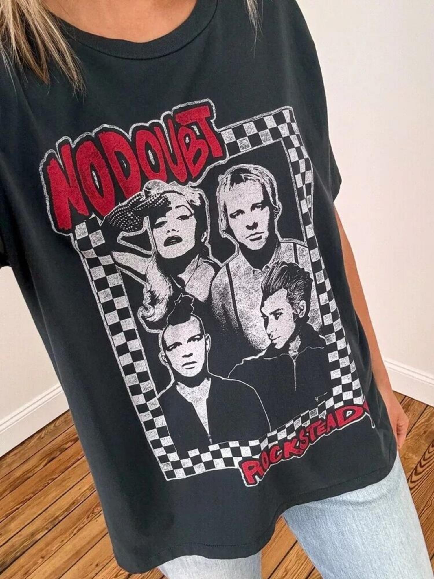 

No Doubt TShirt Printed Graphic Tee Round Neck Short Sleeve Casual Shirt Graphic Short Sleeve Shirt Unisex Unisex Women Summer S
