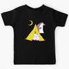 Moomin Moomintroll & MoominPappa Camping At Night Kids T-Shirt