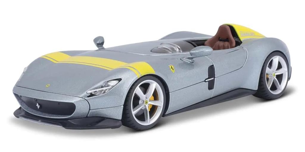 Kyosho Bburago Ferrari Monza SP1 Silver Finished Product 1/24