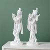10Inch Krishna Statue Hindu God of Love Resins Sculpture Figurine Ornament for Home Temple Altar Desk Book Shelf Decors