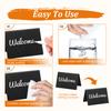 40Pcs Mini Chalkboard Signs Reusable Small Chalkboard Message Signs for Food Party Buffet Table Sign Chalkboard Wedding Supplies