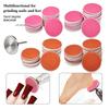 100Pcs Replaceable Self-Adhesive Nail Art Sanding Polish Paper Discs with Metal Nail Bearing for Manicure And Pedicure Repair