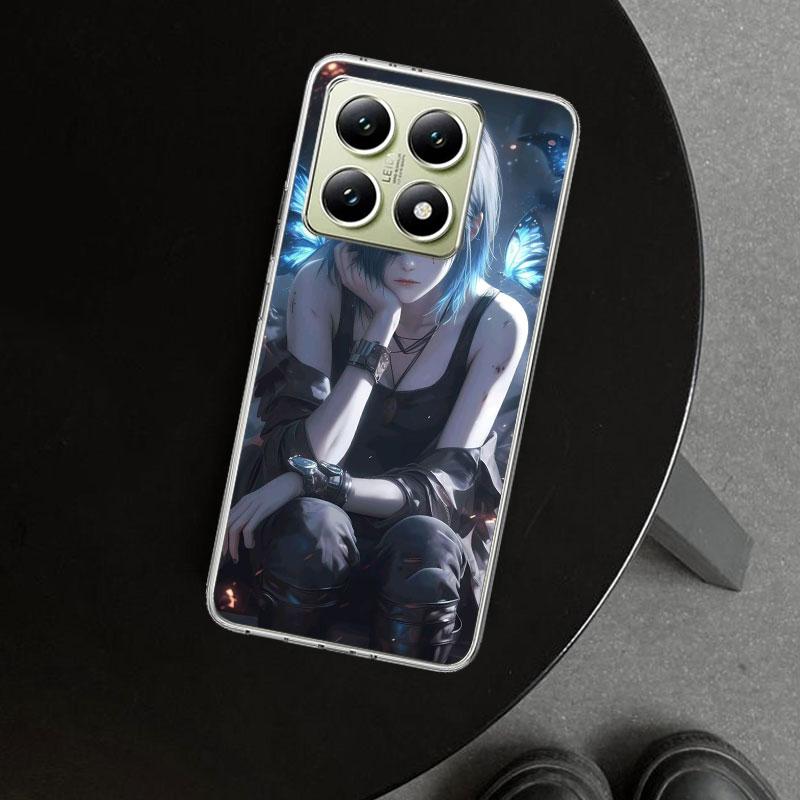 Ghoul Tokyo Touka Kirishima Phone Case Cover for Xiaomi Redmi Note 15 14 13 12 11 Pro Plus 14S 12S 11S 11T 11E 10S 10 Customized