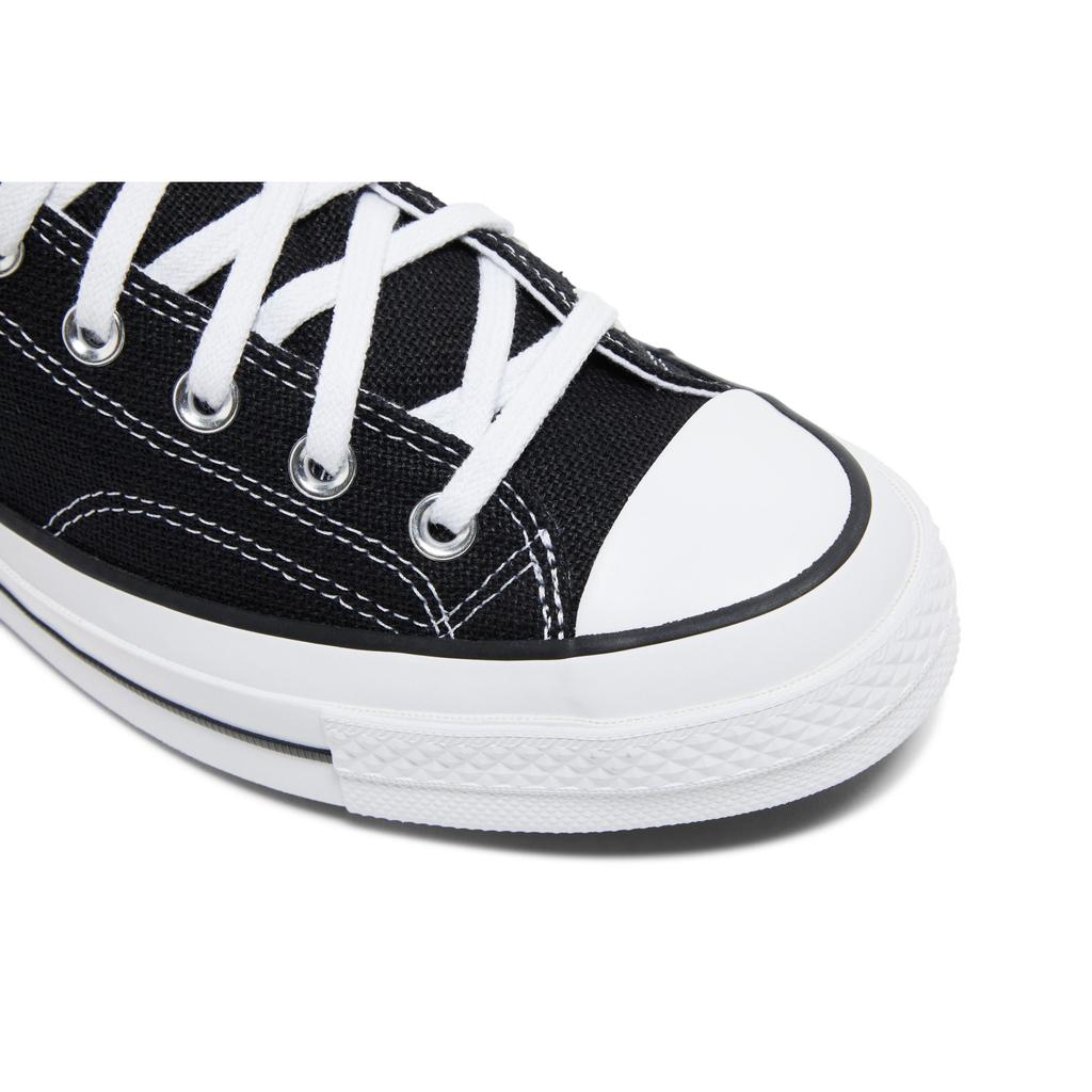 Converse Chuck 70 High 'Black' (Unisex) Black / White / Black Canvas Shoes A01765C