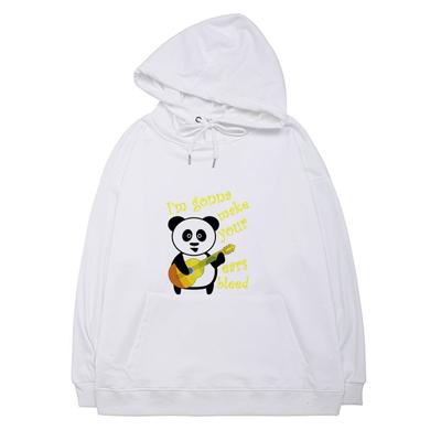 white hoodie with ears