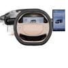 Non-Slip, Odorless Leather Steering Wheel Cover for XPeng X9 - Tailored Interior Modification, Hand-Sewn for a Perfect Fit Across 25 Models.