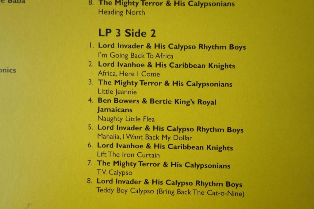 [USED] Trojan Calypso box set, 3-disc record