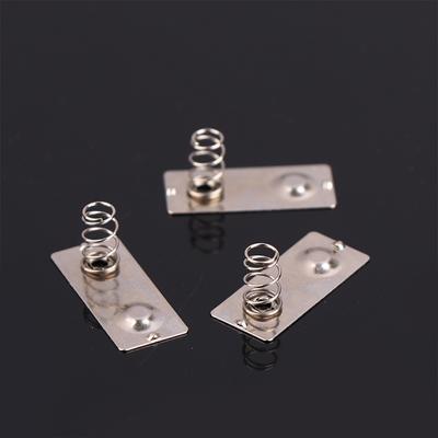 10 Piezas 27X11.6Mm Contacto de Resorte de Conversión Positivo Negativo para Batería AA para la 5ª Batería Resorte de Batería AA