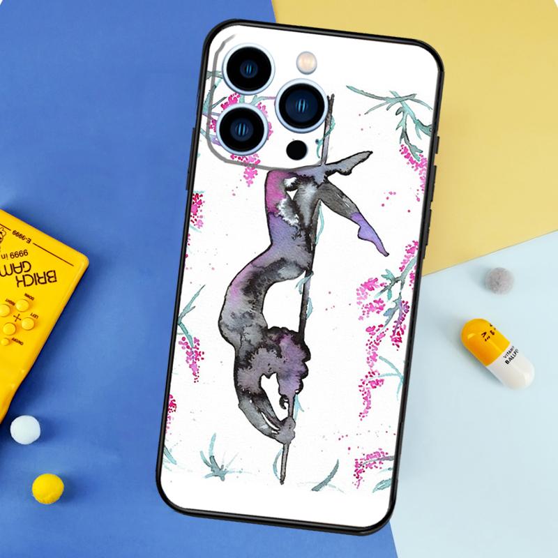 Pole Dancer Dancing Phone Case For iPhone 17 16 14 13 12 11 15 Pro Max Plus 12 13 Mini 16e 17 Air Bumper Cover