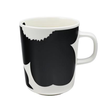 Marimekko 60th Anniversary Unikko White and 73084 073084 190 Mug, 250ml, Black, [Used]