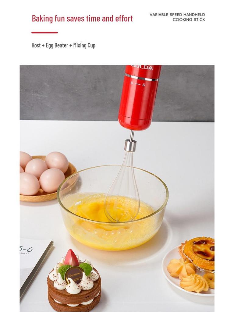 Aolanda Blender elektryczny o dużej mocy i sokowirówka: Jedzenie dla niemowląt, Ubijak do jajek, Maszynka do płynnego jedzenia dla osób starszych