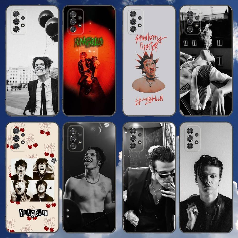 Y-Yungblud Singer Phone Case For Samsung Galaxy A 91,80,73,72,71,53,52,51,22,5G Shockproof Soft Black Cover