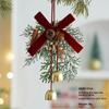 1pc Christmas Ornaments Christmas Bells Garland Pendant Christmas Tree Ornaments Atmosphere Scene Pendant