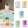 Self Watering Pot Desktop Ornament Tabletop Centerpiece Modern Hydroponic Planting Pot for Office Home Yard Living Room Garden
