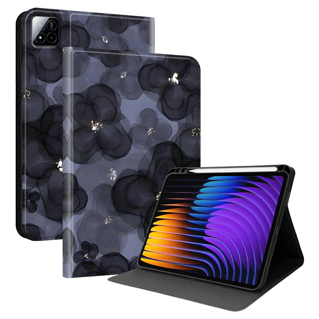 PU Leather Case For Xiaomi Poco Pad X1/Pad 8 Pro/Pad 8/Pad 7 Pro/Pad 7 Pattern Print Tablet Cover Stand with Pen Slot (Stylus Not Included)