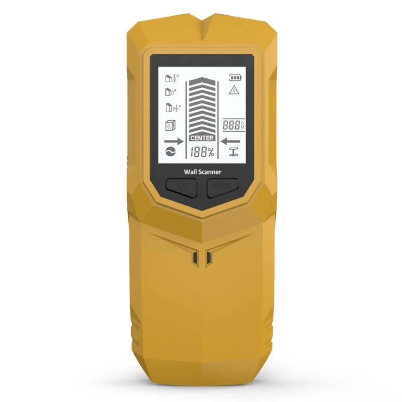 Lightweight ABS Construction Portable Metal Detector Scanner For Metal Wood Wiring Wall & Multiple Surfaces Applications