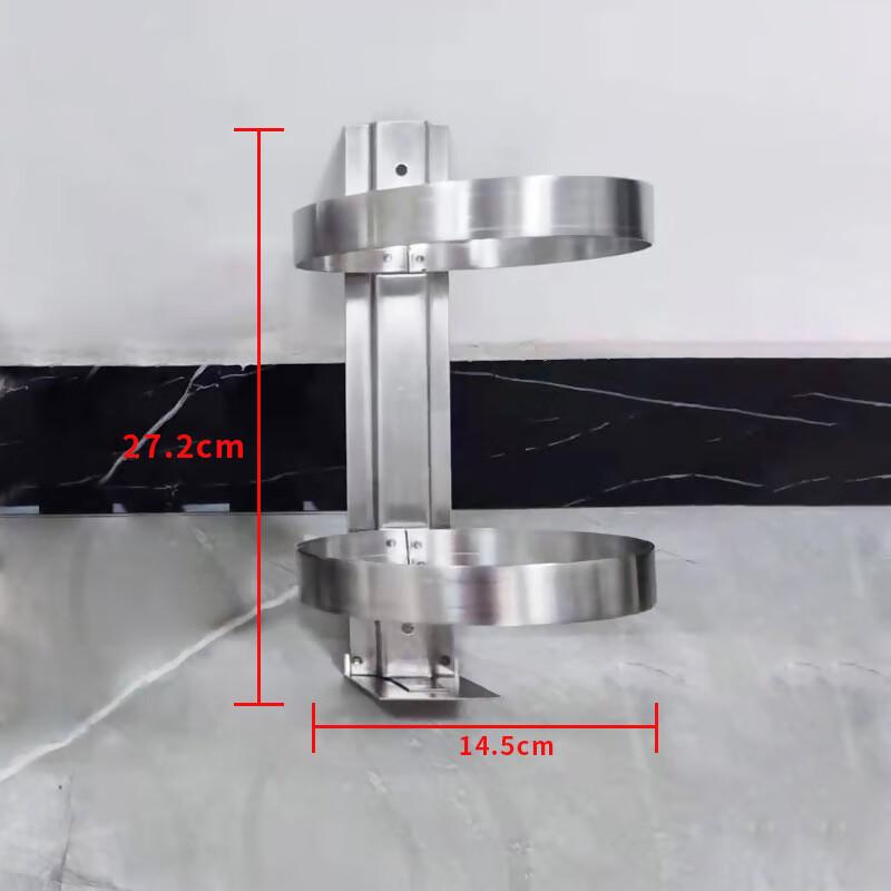 304 Stainless Steel 4KG Fire Extinguisher Single Hanger 4KG