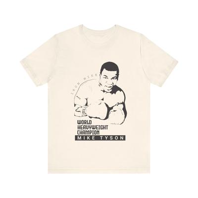 Mike Tyson T Shirt Heavyweight Boxing Champion "Iron Mike" Jake Paul Boxing