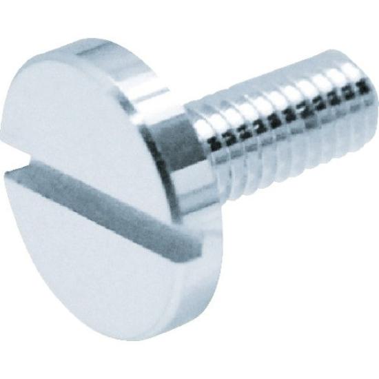 

TRUSCO Decorative Flat Head Machine Low Head 1 Sign Nut x 10 of Screw, Coin, M6, 12, L15, Piece, DS-AB250, (Case 10)
