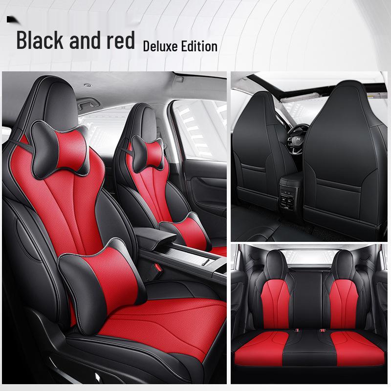 XPENG G3I Leather Seat Covers: All-Season, Full Coverage for Five-Seat Electric Vehicle.