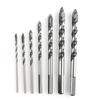 7PCS Cross Hex Tile Bits Glass Drill Bit Ceramic Concrete Hole Opener Alloy With 4 Cutting Edges 3/4/5/6/8/10/12 Mm