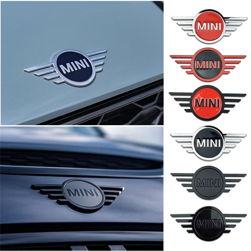 3D Metal Car Rear Badge for Mini Cooper F55 F56 F54 Countryman Clubman JCW R56 R60 F60 Front Emblem Sticker Accessories