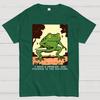 Frog Violence Cotton Summer Casual Cool Loose T-Shirt