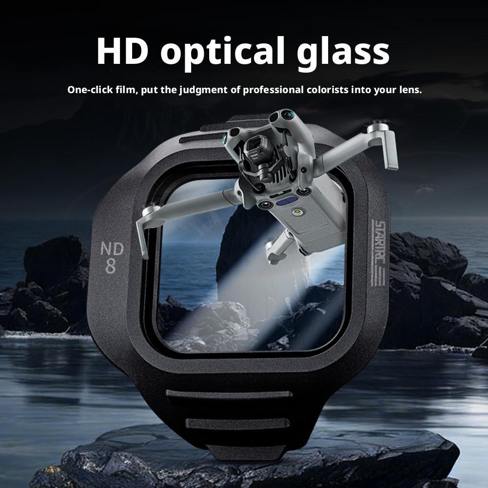 Lens Filters Set Fo DJI Mini 5 Pro Drone Photography Camera Accessories CPL ND16 ND64 UV LP Black Mist 1/4 Optical Glass Filter