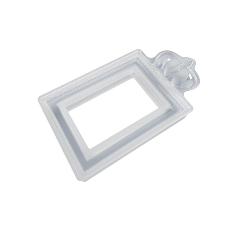 Retro Crown Photo Frame Epoxy Resin Mold DIY Crafts Resin Decorative Jewelry Making Mold Picture Frame Silicone Mold