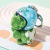 Yousheng Bag Keychain Handmade Cartoon Turtle Comfortable Touch Super Soft High Simulation Decorate Adorable Cute Plush Pendant Keychain Bag Accessory