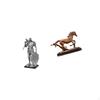 Nordic Resin Statue Figurine Abstract Art Sculpture Collectible Ornament for Desk Cabinet Office