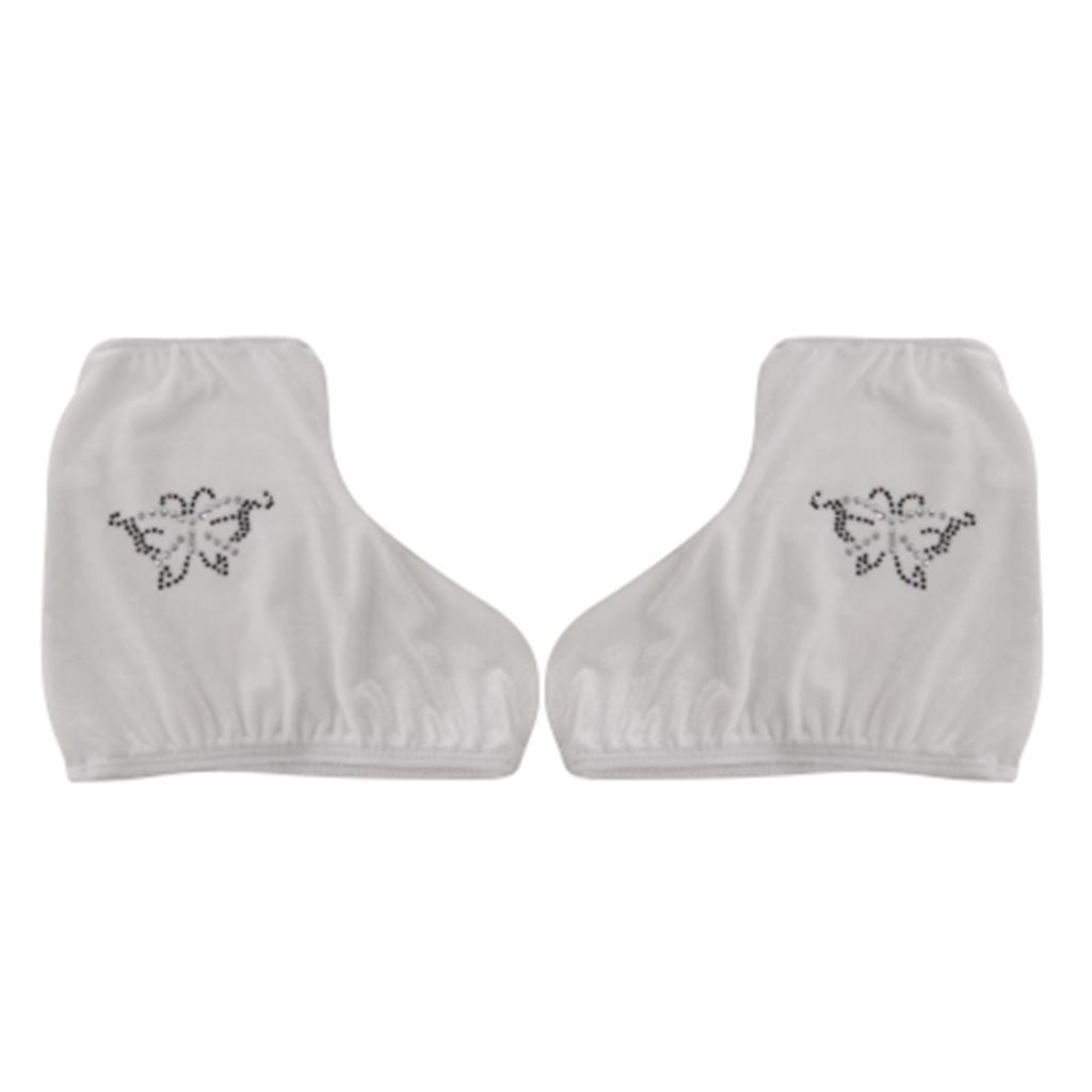 Фигурные коньки Ботинки Теплые бархатные бахилы Роликовые коньки Защитный рукав M