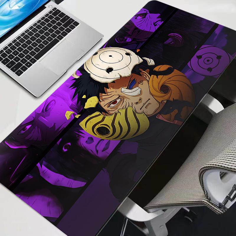 Large Mouse Pad Office Computer Desk Mat Table Keyboard Laptop Carpet Accessories Gaming Naruto Anime Durable Mousepad