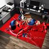 [Ladybug Printed Carpet] Durable Home and Office Area Rug, Kitchen Farmhouse Decorative Floor Mat