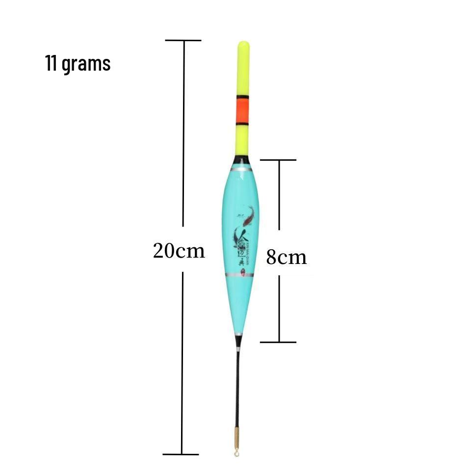 High-Sensitivity Color-Changing Electronic Fishing Float for Day/Night - Luminous, Thickened, Eye-Catching Design for Crucian Carp and Big Fish