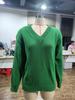 Solid Color V-Neck Loose Pullover Sweater for Women - Autumn and Winter Long Sleeve