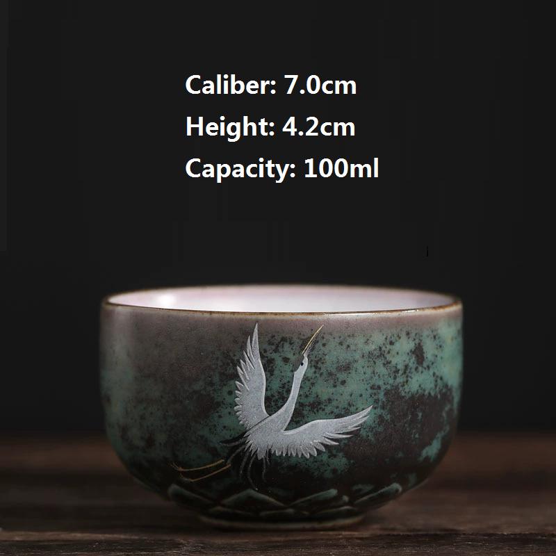 

1pcs Japanese Style Ceramic Coffee Cup Porcelain Personal Single Pottery Tea Cups Drinkware Wine Mug Water Mugs