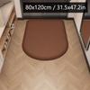 Solid Color Flannel Entrance Mat Large Size Shoe Bench Foot Pad Entry Foot Wipe Water Absorbent Cushion Study Carpet