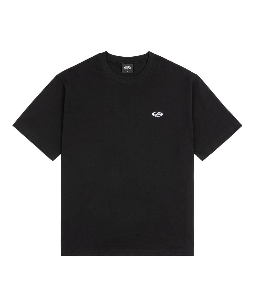 Hyeonpiteu Symbol Side Pocket T-Shirt-[Black]