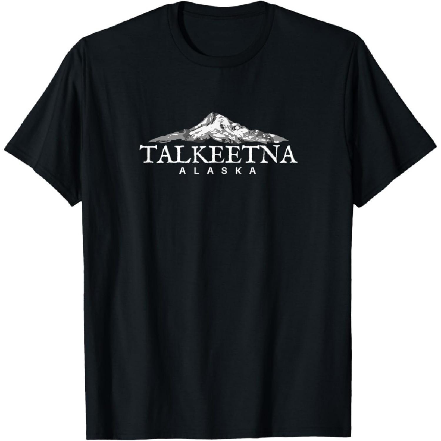 Футболка Talkeetna Alaska, Футболка Горный Город Аляска S